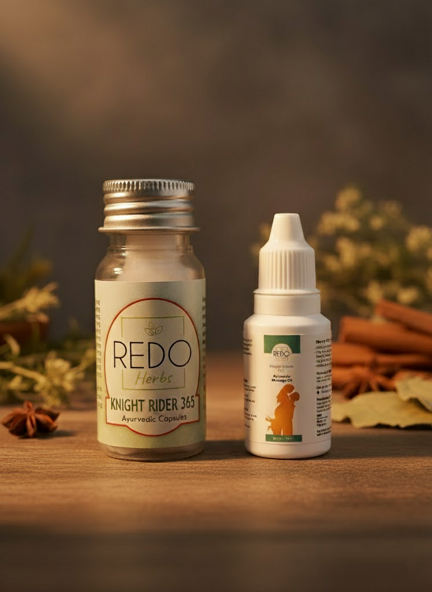 Redo Knight Rider 365 Capsule & Oil Combo Back View